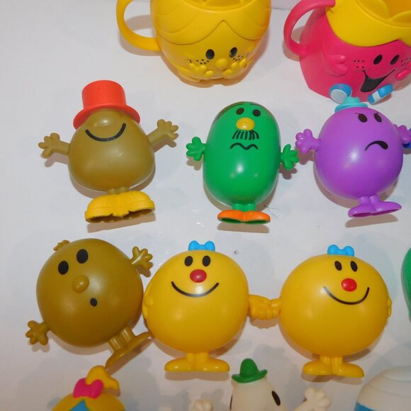 Lot 15 McDonalds Mr. Men & Little Miss Toy Figures and Cups R. Hargreaves - Picture 4 of 8
